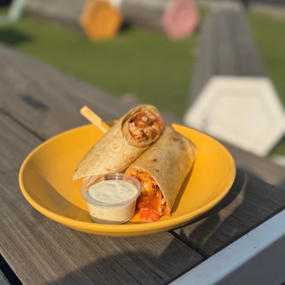 Buffalo Chicken Wrap Delight